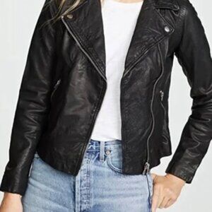 Madewell Genuine Leather Moto Jacket XS